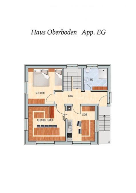 Ferienhaus Oberboden Schröcken Exterior foto